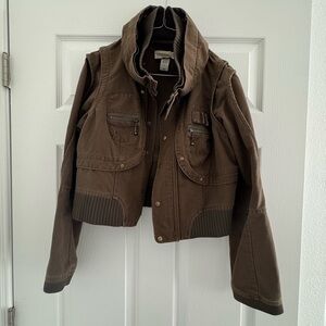 Very Versatile Army Green Jacket